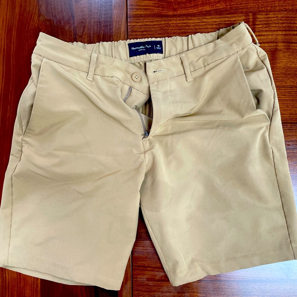 Men’s Abercrombie & Fitch Stretch Khaki Shorts
